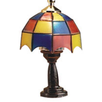Tiffany Table Lamp  -  PPJ Miniatures