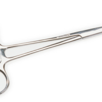 5in Locking Forceps  Curved  -  PPJ Miniatures