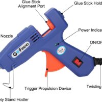 Glue Gun With Sticks  -  PPJ Miniatures