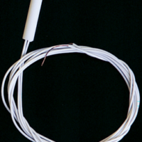 7/16 Candle Socket Wh Cable  -  PPJ Miniatures