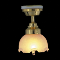 Tulip Ceiling Light  -  PPJ Miniatures