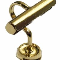 Brass Desk Lamp 12v  -  PPJ Miniatures