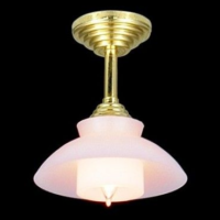 Ceiling Lamp With Shade  -  PPJ Miniatures