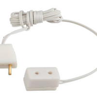 Outlet Plug With Wire  -  PPJ Miniatures
