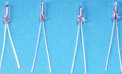 12v Bi Pin Bulbs X 4 Round Head Bulb  -  PPJ Miniatures