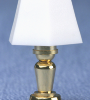 Brass Table Lamp  -  PPJ Miniatures
