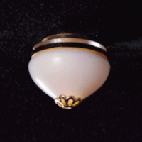 Small Ceiling Lamp With Removeable Shade  -  PPJ Miniatures