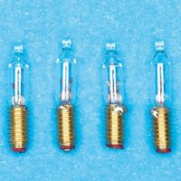 12v Short Body Candle Tip Bulbs  -  PPJ Miniatures