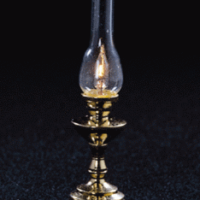 Hurricane Table Lamp  -  PPJ Miniatures