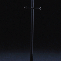 Black Lamp Post  -  PPJ Miniatures