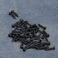 6mm Black Pins Pk50  -  PPJ Miniatures