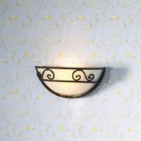 Basket Wall Lamp  -  PPJ Miniatures