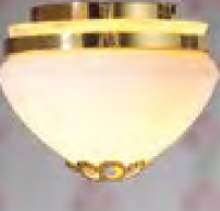 Dome Ceiling Light  -  PPJ Miniatures