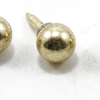 Round Drawer Knobs Pk 6t  -  PPJ Miniatures