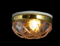 Clear Celing Lamp  -  PPJ Miniatures