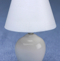 Ceramic Lable Lamp  -  PPJ Miniatures