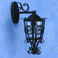 Ornate Carriage Lamp  -  PPJ Miniatures