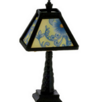 Ornate Tiffany Lamp  -  PPJ Miniatures