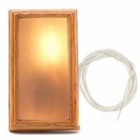 Wood Ceiling Light  -  PPJ Miniatures
