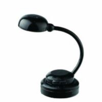 Black Desk Lamp  -  PPJ Miniatures