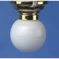 Globe Ceiling Lamp  -  PPJ Miniatures