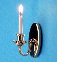 Single Wall Candle Lamp  -  PPJ Miniatures