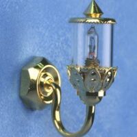 Ornate Wall Lamp  -  PPJ Miniatures