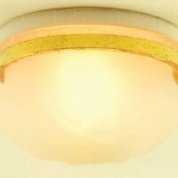 Frosted Ceiling Lamp  -  PPJ Miniatures