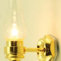 Walllight Gold Base  -  PPJ Miniatures