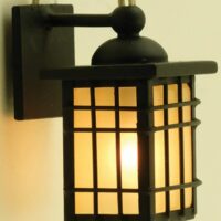 Craftsman Outdoor Coach Lamp  -  PPJ Miniatures