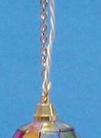 Tiffany Hanging Light  -  PPJ Miniatures