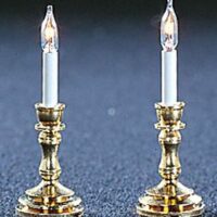 Candlestick Pair  -  PPJ Miniatures