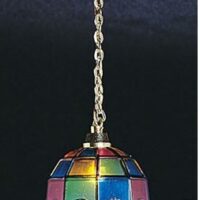 Tiffany Ceiling Lamp  -  PPJ Miniatures