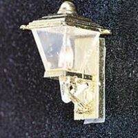 Gold Coach Lamp  -  PPJ Miniatures
