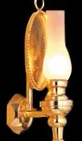 Oil Lamp Wall Light  -  PPJ Miniatures