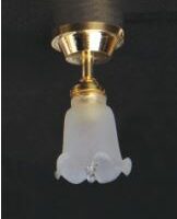 Tulip Shade Ceiling Lamp  -  PPJ Miniatures