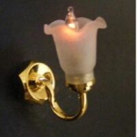 Tulip Wall Light  -  PPJ Miniatures