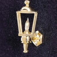 Brass Carrage Lamp  -  PPJ Miniatures