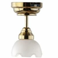 Led Large Tulip Lamp  -  PPJ Miniatures