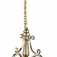 Led 3 Arm Chandelier  -  PPJ Miniatures