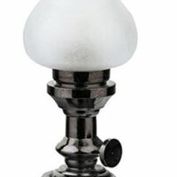 Led Frosted Tulip Lamp  -  PPJ Miniatures