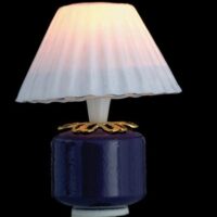 Purple Base Lamp  -  PPJ Miniatures
