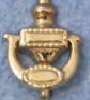 Beaded Door Knocker  -  PPJ Miniatures