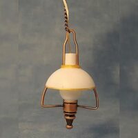 3v Ceiling Gas Lamp  -  PPJ Miniatures