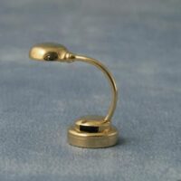 3v Brass Desk Lamp  -  PPJ Miniatures