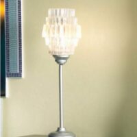 Art Deco Table Lamp  -  PPJ Miniatures