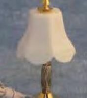 Brass Table Lamp  -  PPJ Miniatures