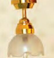 Piecrust Ceiling Light  -  PPJ Miniatures