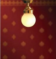Globe Ceiling Light  -  PPJ Miniatures