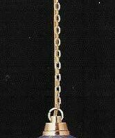 Tiffany Hanging Light Blue Shade  -  PPJ Miniatures